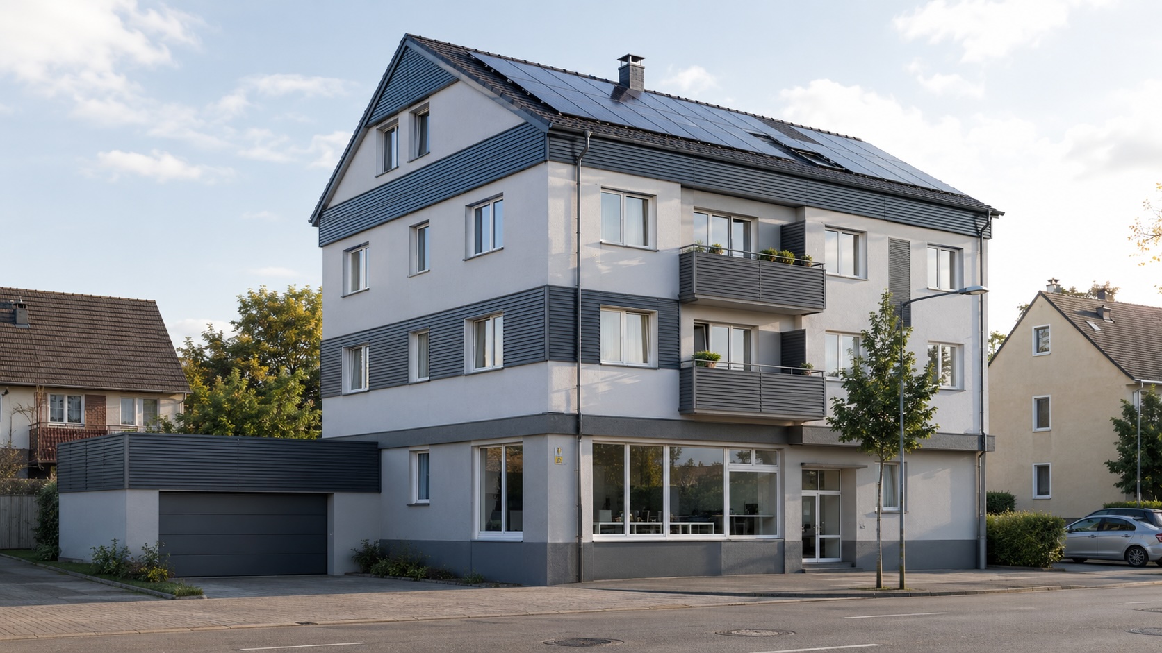 Modernisiertes Mehrfamilienhaus als orientierendes Wirtschaftlichkeitsbeispiel